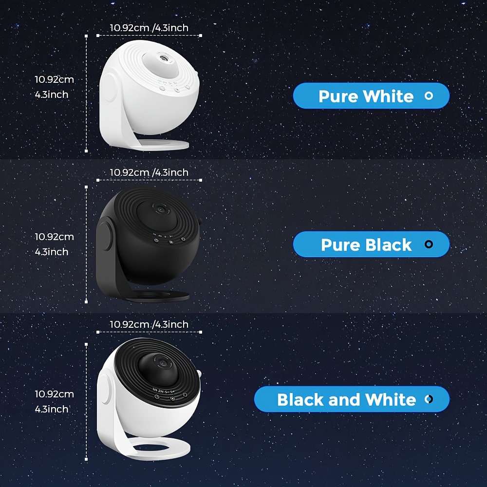 1pc 13-In-1 Celestial Globe with High-Definition Film, a Dynamic Globe Creative for Galaxy Starry Sky Projection Lamp, Smart Light, Indoor Rotating Atmospheric Projector, Dreamy Cosmic Starry Sky Lamp, 360-Degree Rotating Planetarium LED for Galaxy