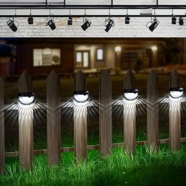  30pcs Solar Garden Lights, Solar Wall Lights, Step Lights, Deck Lights Suitable for Streets, Fences, Exterior Walls Daily Or Holiday Lighting
