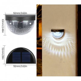  30pcs Solar Garden Lights, Solar Wall Lights, Step Lights, Deck Lights Suitable for Streets, Fences, Exterior Walls Daily Or Holiday Lighting