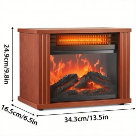 1500W Mini Portable Wall Heater with Overheat Protection - Compact Tabletop/Wall-Mountable Heater Suitable for Small Rooms, Bedrooms, Offices - -Efficient Device ( Plug)