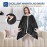 Westinghouse Unisex Electric Heated Cape & Cloak - Wearable Heated Jacket With Fleece Lining, 4 Temperature Settings & 4-Hour Timer, Machine Washable Winter Style, Perfect For Gifts