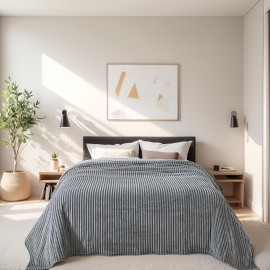 Electric Blanket 50.0inch*59.84inch | 10-Hour Auto Shut Off, 4 Heat Settings, Machine Washable, Flannel Material, Energy Efficient, Overheat Protection, Timer, Remote Control, - Ideal Gift For Women & Men