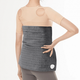 Electric Heating Pad, Heating Pad 3 Heat Settings & 30/60/90 Min Machine-Washable Auto-Off Heated Pad Soft Warm Electric Heated Pad