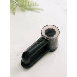 Rechargeable Electric Fabric Shaver with Digital Display & 3-Speed Settings - USB- Hair Remover Suitable for Clothing, Furniture, Sofas, Blankets - Corded or Use, 6-Blade System, USB- (USB, USB-)