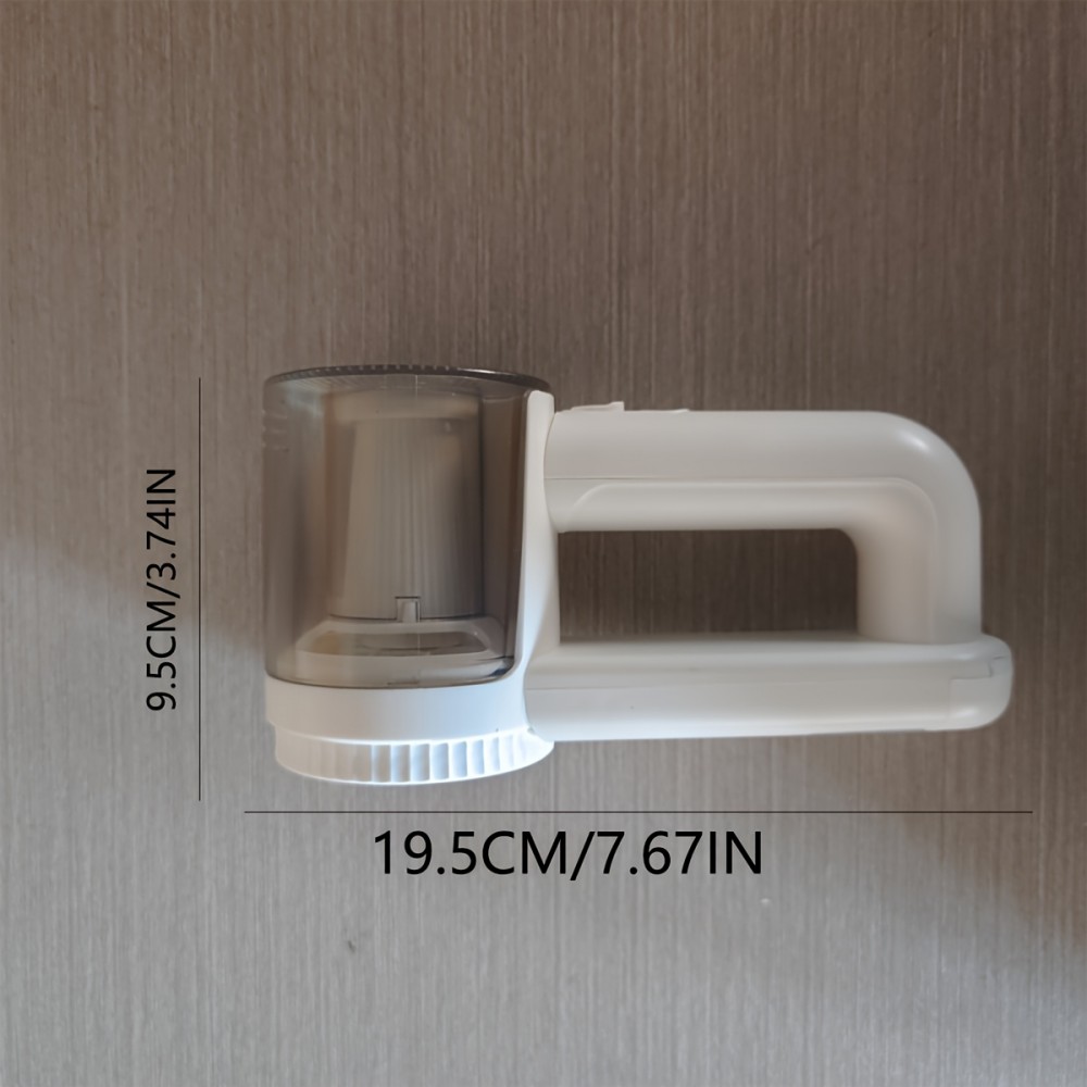 Rechargeable Electric Fabric Shaver with Digital Display & 3-Speed Settings - USB- Hair Remover Suitable for Clothing, Furniture, Sofas, Blankets - Corded or Use, 6-Blade System, USB- (USB, USB-)