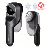 Lint Remover Fabric Shaver, Sweater Shaver, With Stainless Steel 3-Leaf Blades, Two Speed Modes-2500/7500RPM Powerful Cleanup Results, Efficient Fabric Shaver For Sweaters, Coats, Cloth Furniture, Socks, Bedding Sets, Good Gift For Mother & Lover.