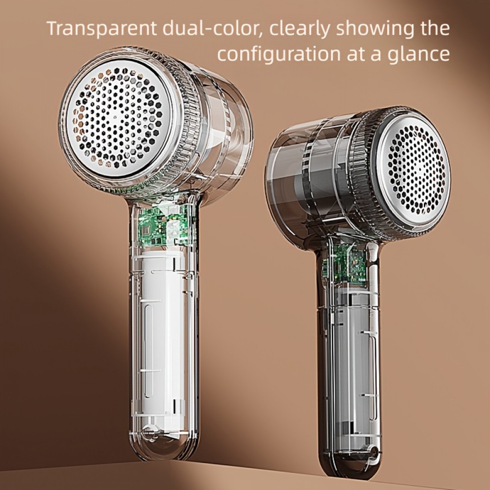 Rechargeable Portable Hairball Remover | USB Quick Charging, One-Button Operation, Efficient Fabric Hair Removal for Clothing, Bedding, Plush Toys, Sofa Cushions, Car Seat Covers, and More