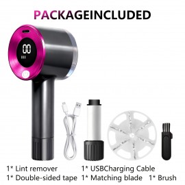 This Electric Cordless Lint Remover Features a Strong Motor with Three Adjustable Speeds, Reaching a Maximum of 9999 RPM. It'S Designed to Effectively Remove Lint from Sweaters, Scarves, Carpets, Sofa Cushions, And Pillows