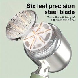 1pc USB Rechargeable Fabric Shaver with LED Display - Portable Lint Remover for Clothes, Sweaters, Sofas, Blankets, Curtains, Mattresses - ≤36V Operating Voltage, Lithium Battery-18650 Series