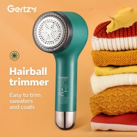 Rechargeable Portable Electric Lint Remover, Effective Lint Shaver for Clothing Furniture Carpet Lint Balls Bobbles, Pill Fuzz Remover. Includes Cleaning Machine Brush And A USB Cable