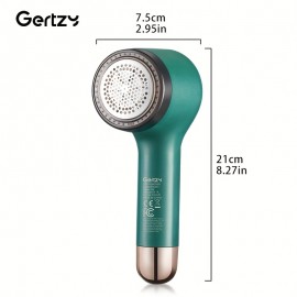 Rechargeable Portable Electric Lint Remover, Effective Lint Shaver for Clothing Furniture Carpet Lint Balls Bobbles, Pill Fuzz Remover. Includes Cleaning Machine Brush And A USB Cable