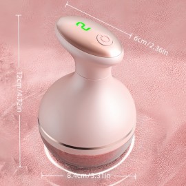 A Single Unit of a Portable Lint Remover And Fabric Shaver That Is Rechargeable Via USB. This Plastic Device Is Perfect for Removing Lint from Sweaters, Carpets, Home Decor, Clothing, Pet Hair