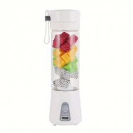 Electric Personal Travel Sports Portable Blender Juicer, Rechargeable Mini USB Fruit Juice Extractor