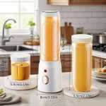 1 Multi-functional Portable Electric Juicer, Suitable for Wireless Juice Cups in Homes and Offices, Supporting Mixed Crushed Ice