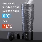 The Portable Blending Cup Features One-Button Blending for Various Ingredients, with an LCD Display And Three Speed Settings, Making It Suitable for Sports, Work, And Home Use.